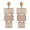 Fluid Grid Earrings