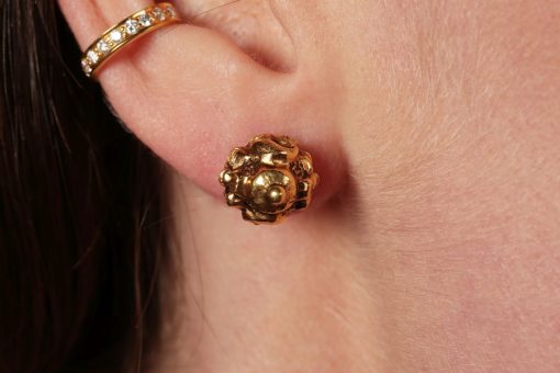 Heritage18kt Gold Stud Earrings
