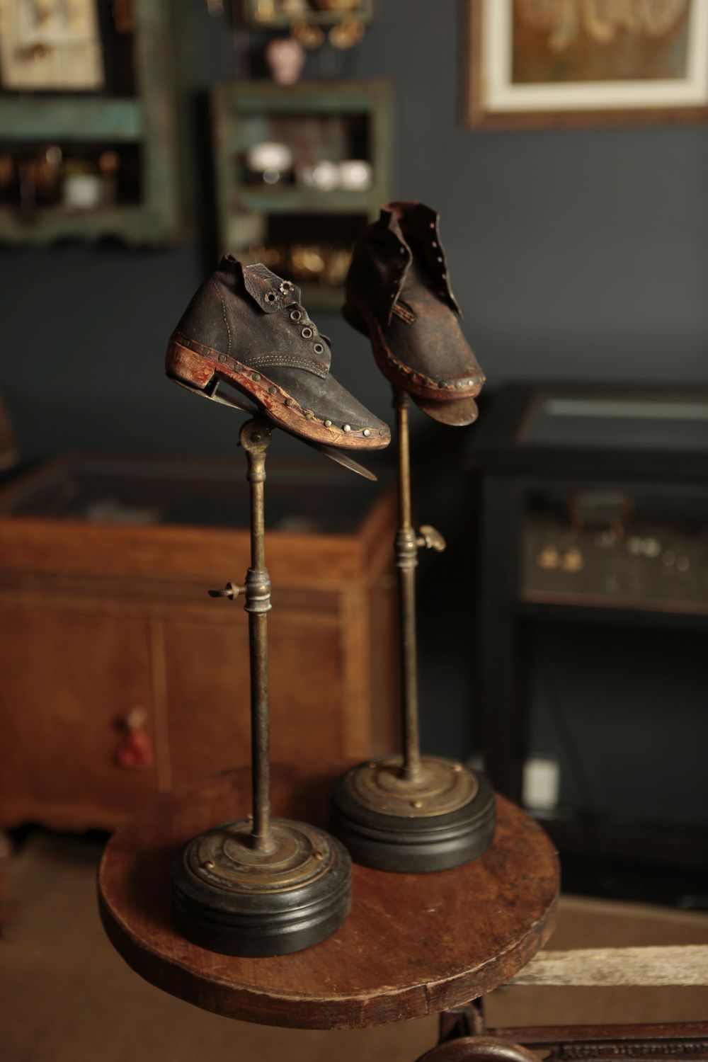 Victorian Kids Shoes (Old, antiques) - Kastur Jewels