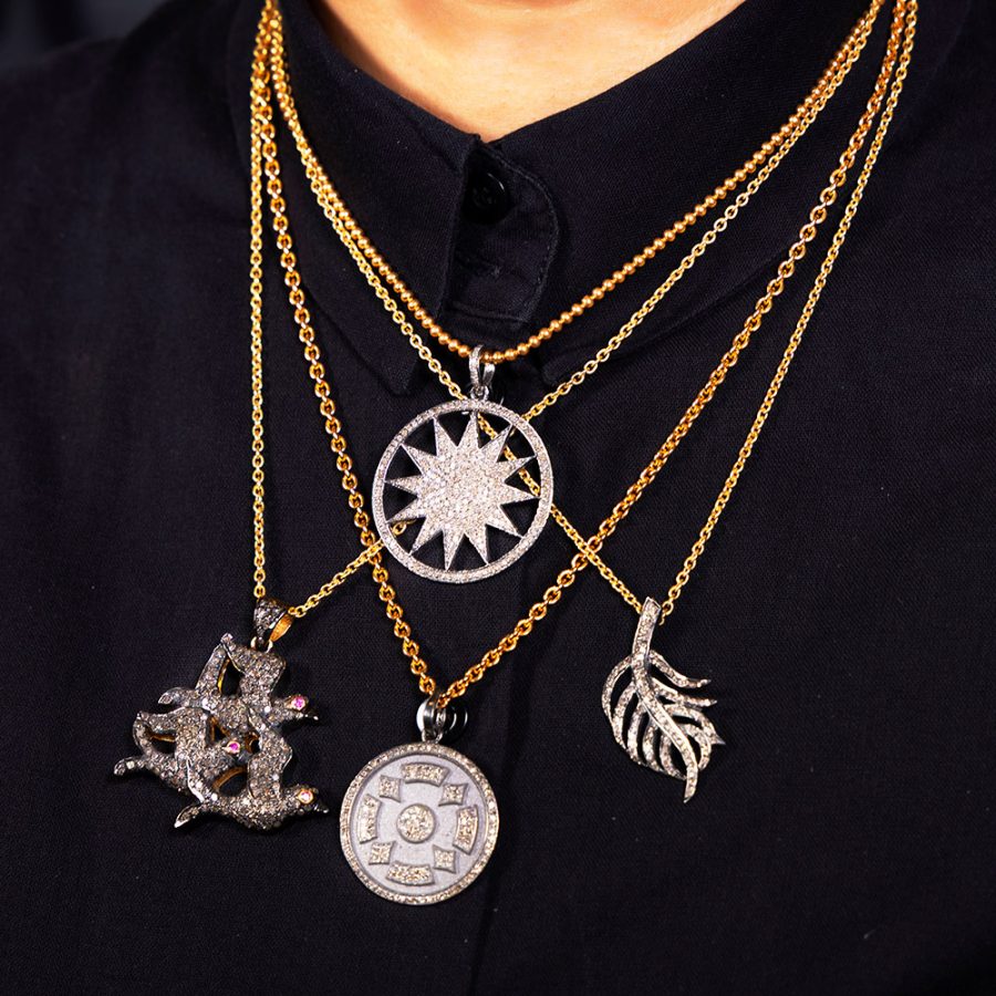 Leaf Pendant Necklace