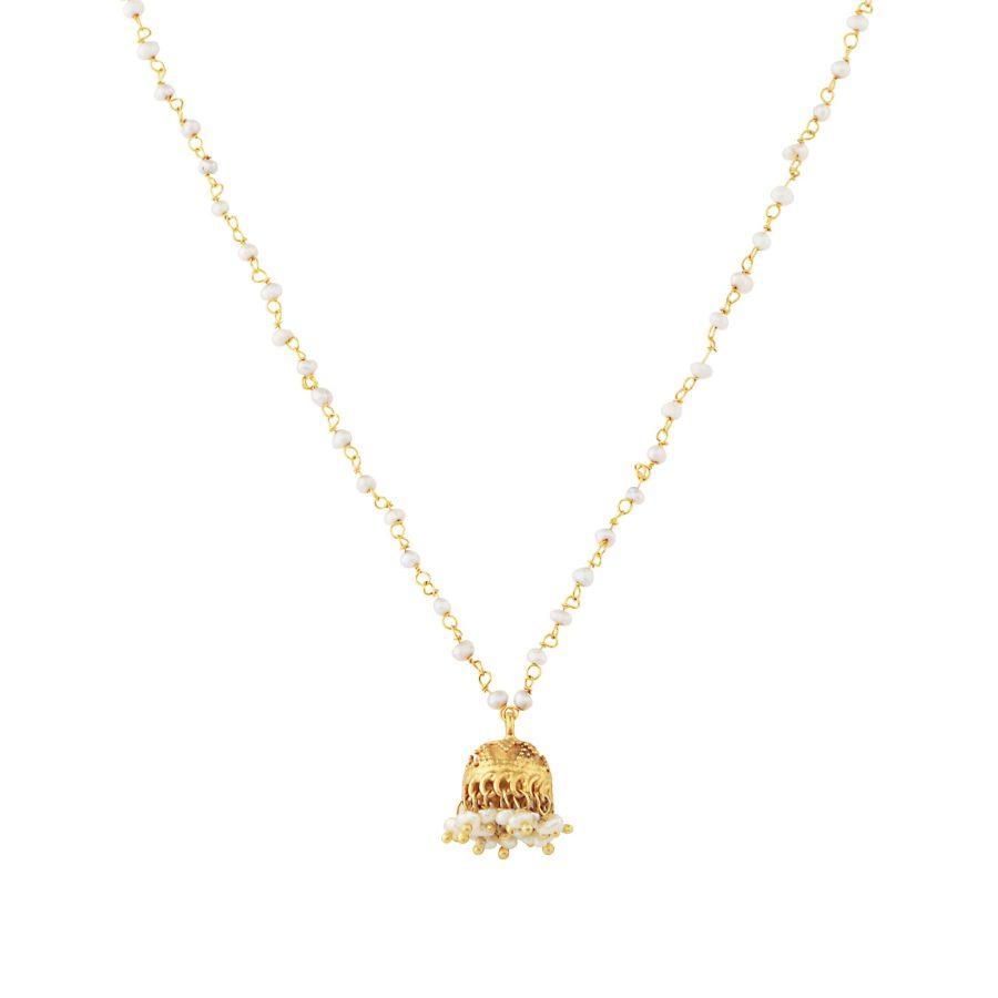 Bridgerton Pearl 'Jumkhi' Pendant Necklace