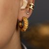 Mother Earth Heritage Ball Earrings (bigger size) - Image 2