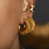 Mother Earth Heritage Ball Earrings (bigger size) - Image 3