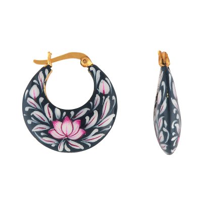 Antique Inspired Modern Earrings Online - Kastur Jewels