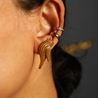 Perspective - Peaceful Bird Mismatched Earrings