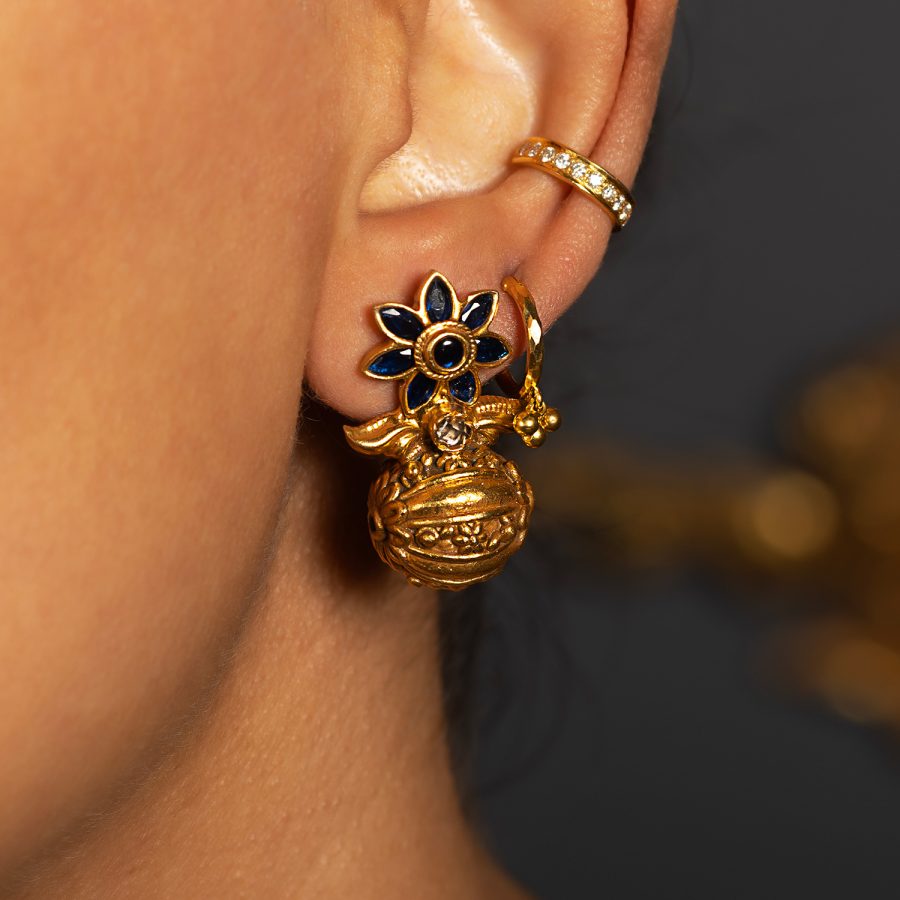 Heritage Amulet Stud Earrings