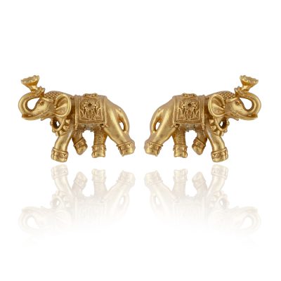 Heritage Detailed Elephant Earrings