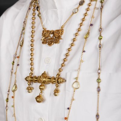 Heritage T-Bar Amulet Necklace