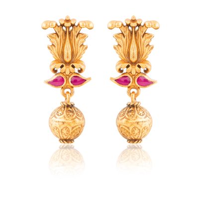 Heritage Ball Drop Earrings