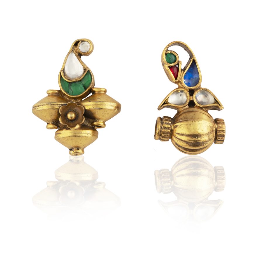 Mis Matched Heritage Earring - The Bird & The Amulet