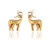 Elegant Deer Stud Earrings