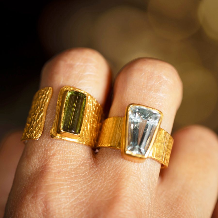 Tourmaline Ring Band