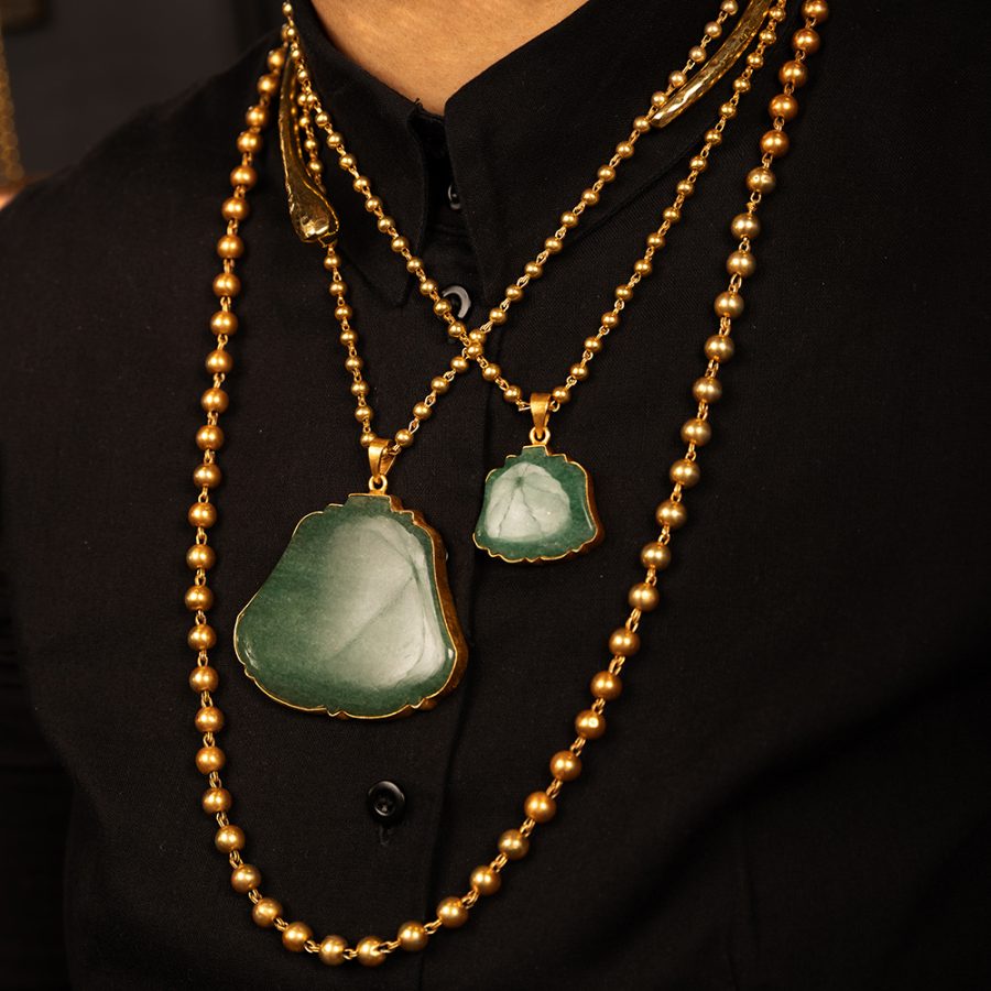 Simple Gold Ball Chain (Inspired by mothers own heirloom pieces) - Image 5