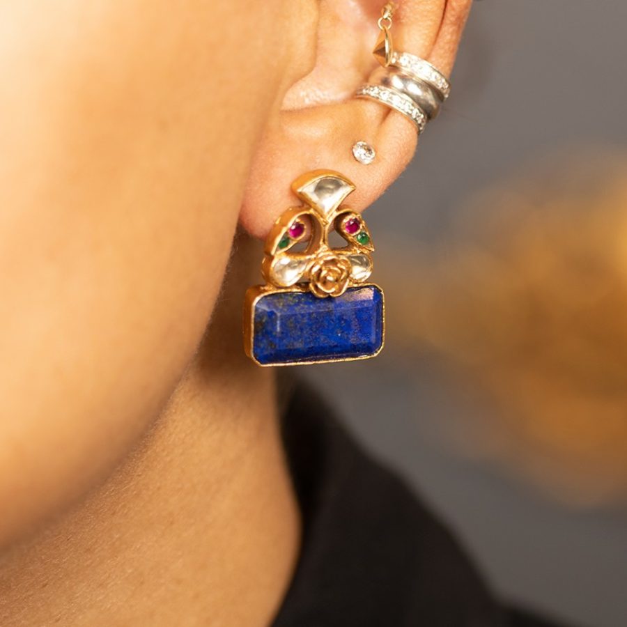 Heritage Lapis Lazuli Earrings