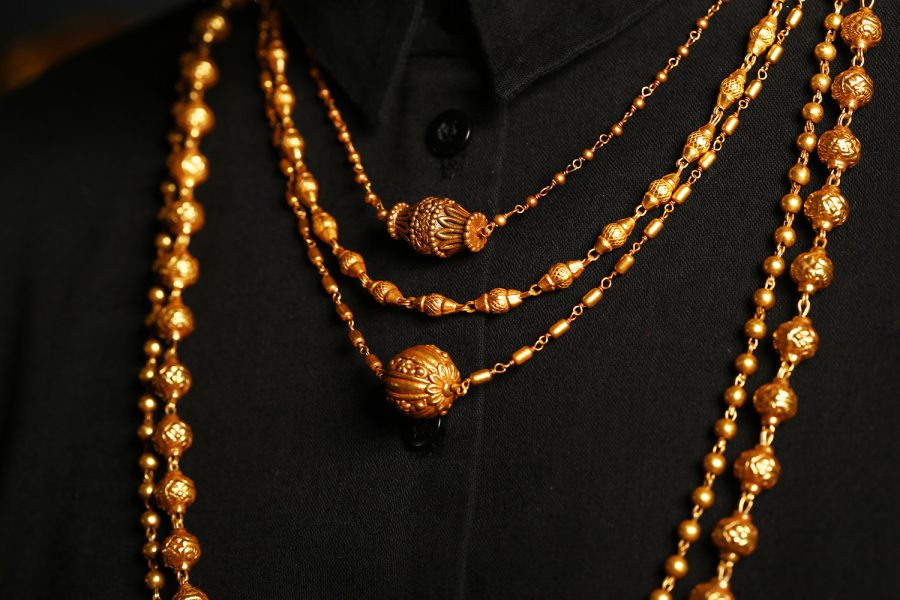 Simple Gold Ball Chain (Inspired by mothers own heirloom pieces) - Image 2