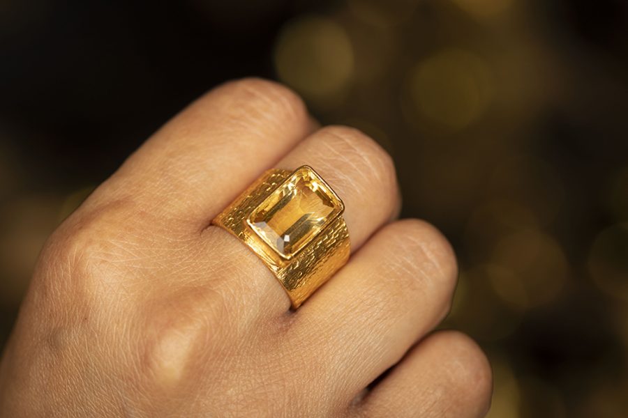 Citrine Ring Band - Image 2
