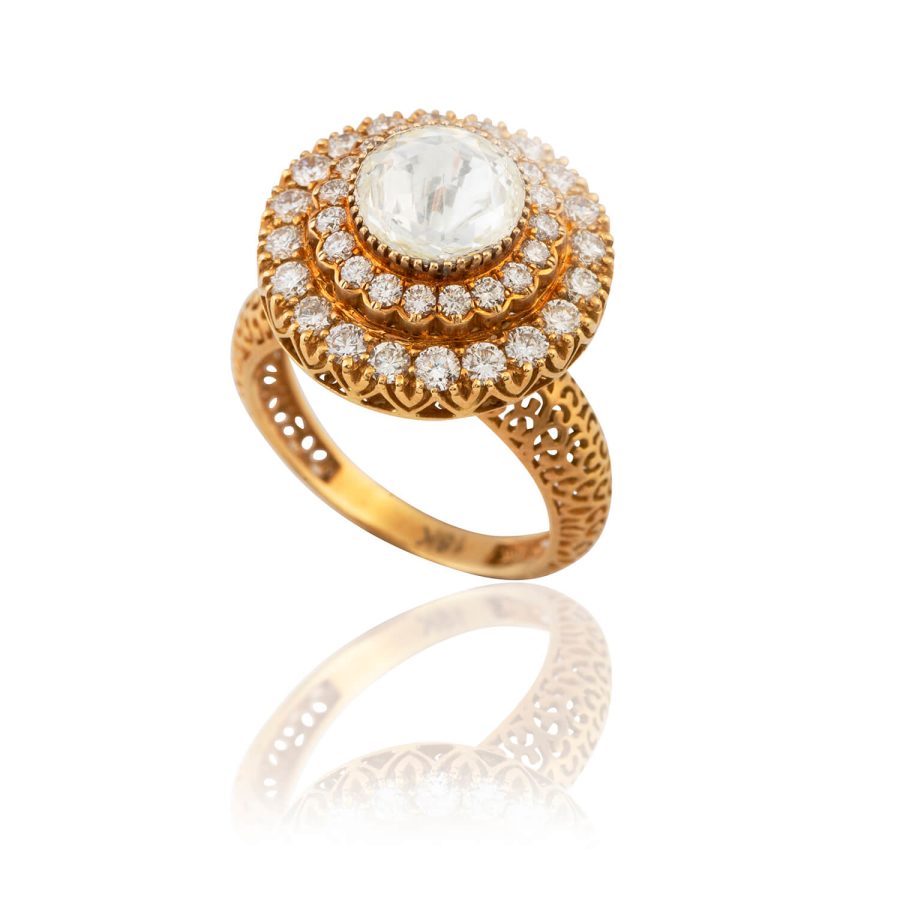 Heirloom Diamond Filigree Ring