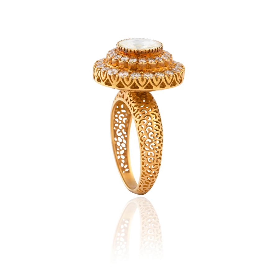 Heirloom Diamond Filigree Ring