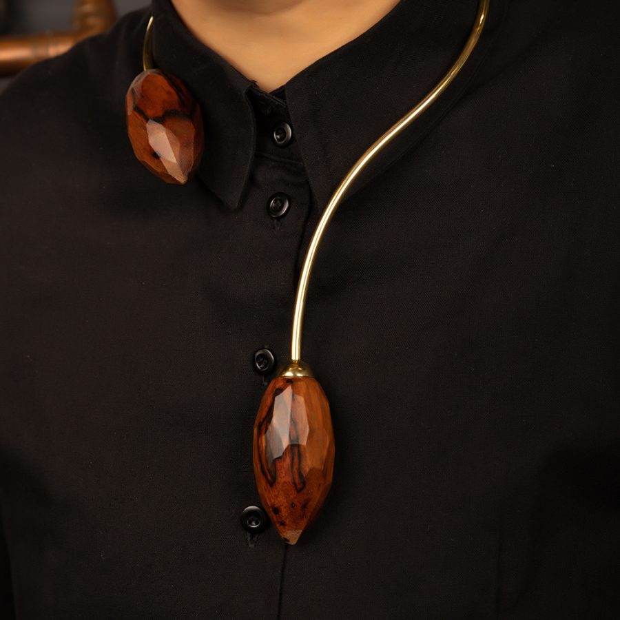 Mango Wood Neckpiece