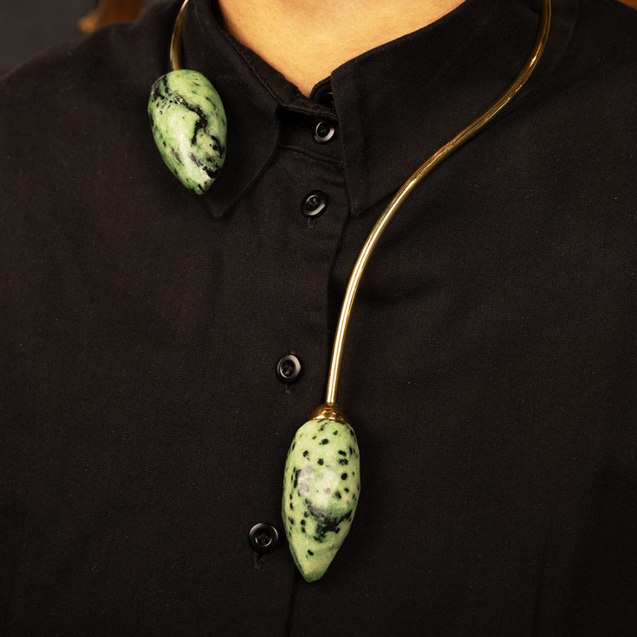 Zoisite Neckpiece
