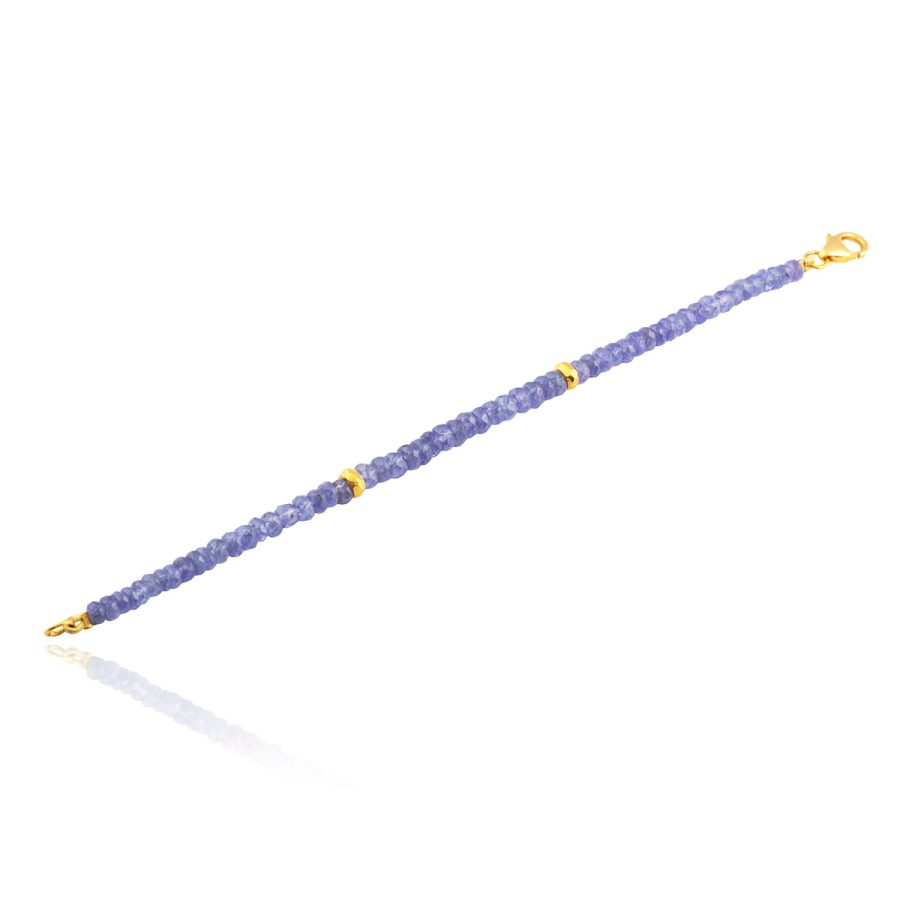 18kt Gold Tanzanite Bracelet