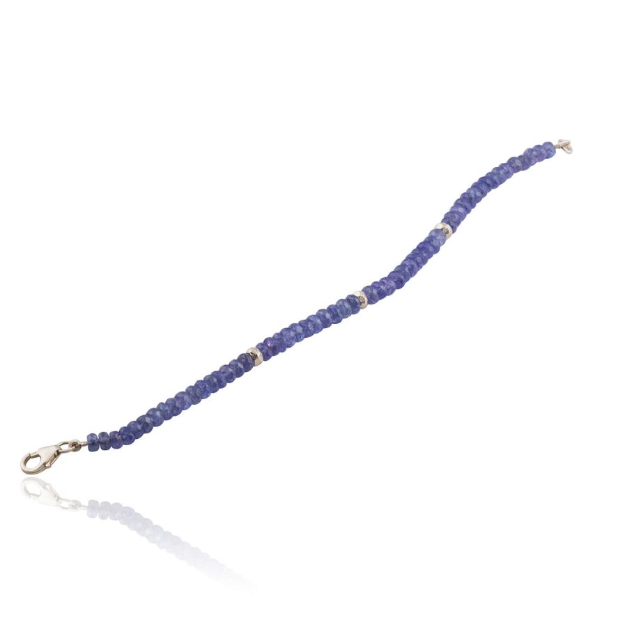 Silver Tanzanite Bracelet