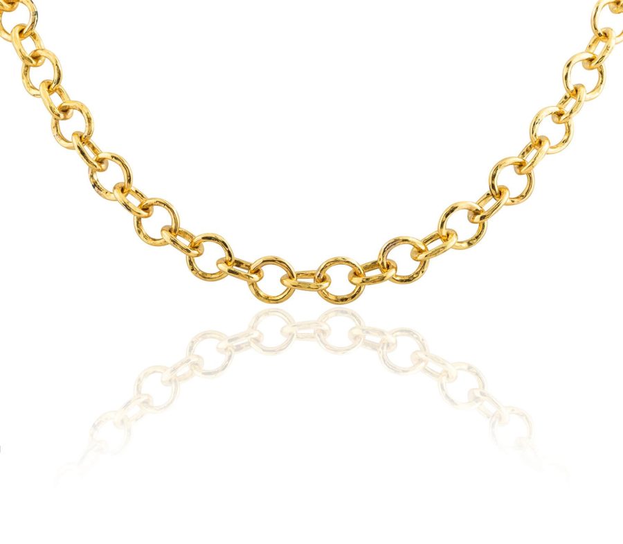 Simple Knotted Link Chain