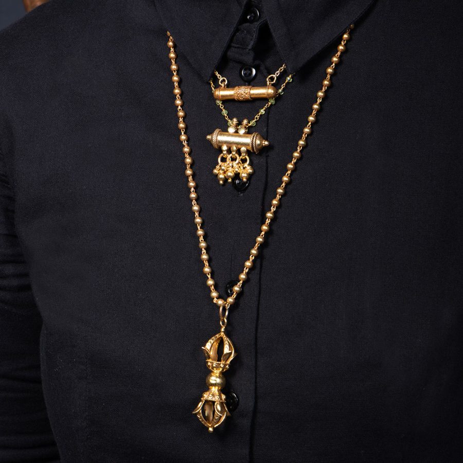 Simple Amulet Pendant Necklace