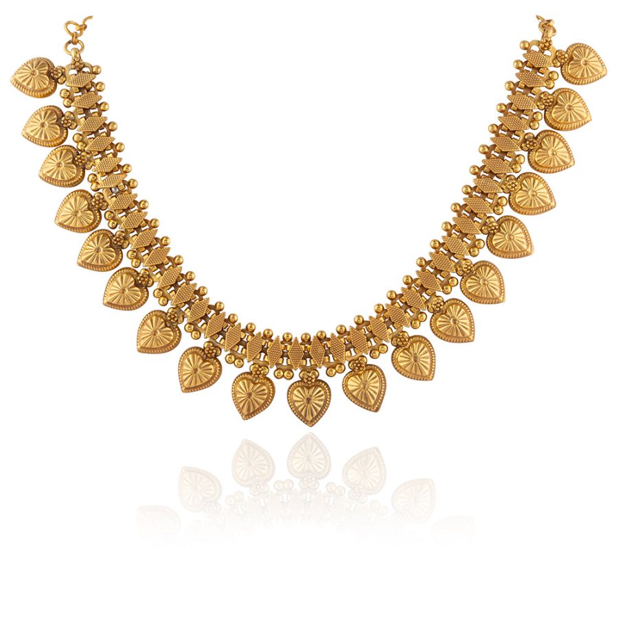 Heritage Necklace with Heart Detailing