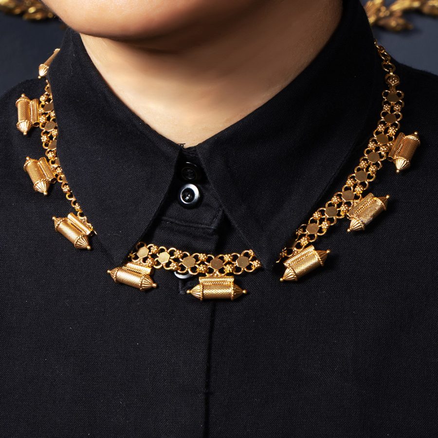 Heritage Taveez Amulet Necklace