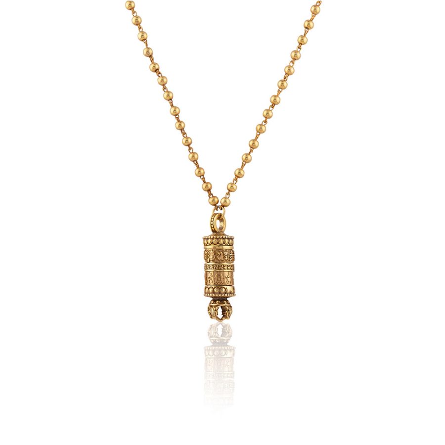 Prayer Bead Spiritual Amulet Necklace