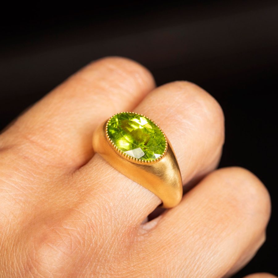 Heirloom Peridot Ring