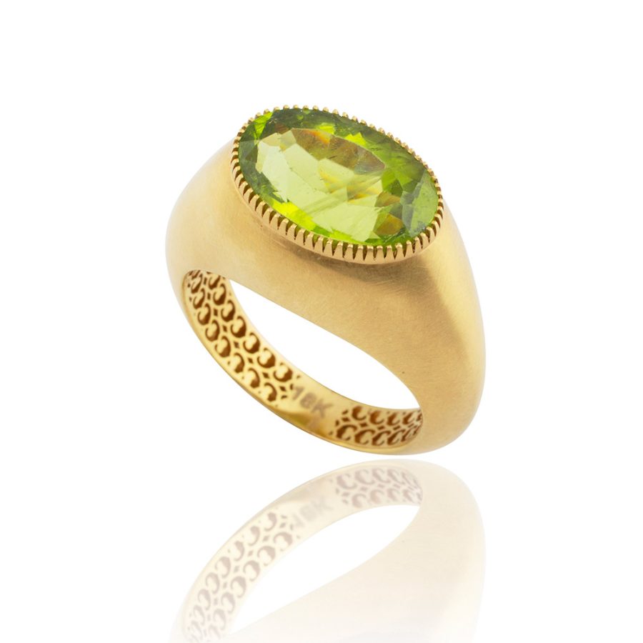 Heirloom Peridot Ring