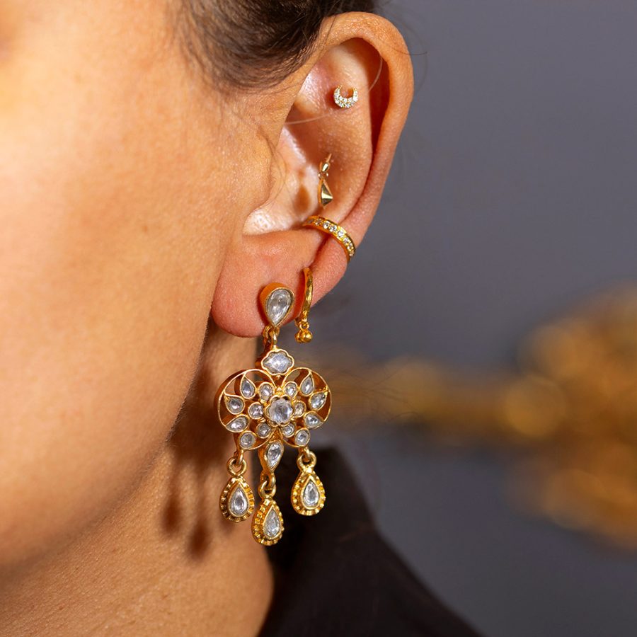 Heritage Crystal Drop Earrings