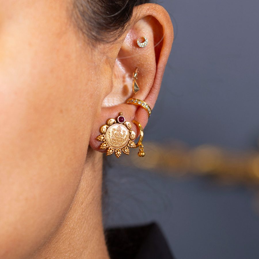 Laxmi Stud Earrings