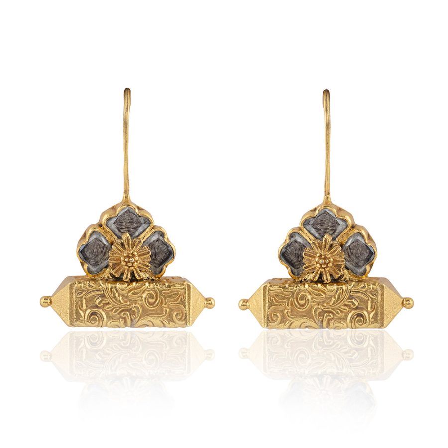 Heritage Amulet Crystal Drop Earrings