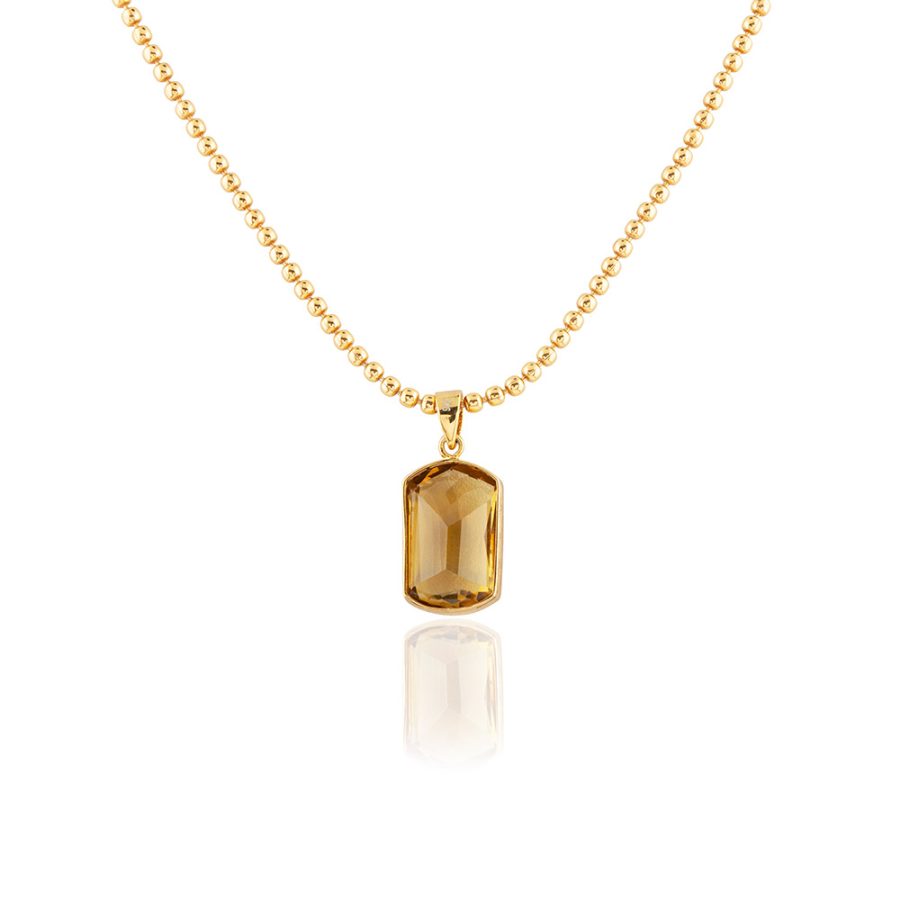 Quartz Pendant Necklace