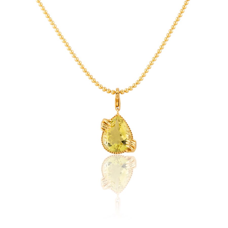 The Kind Hands Quartz Detachable Pendant Necklace