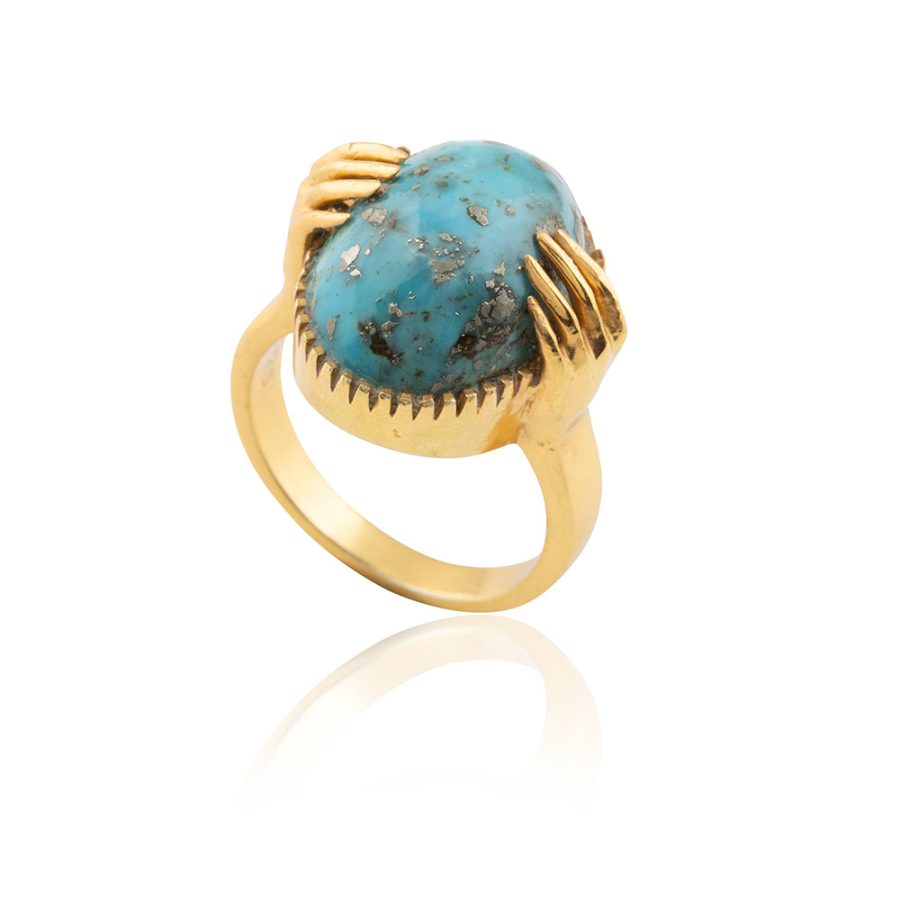 The Kind Hands Turquoise Ring