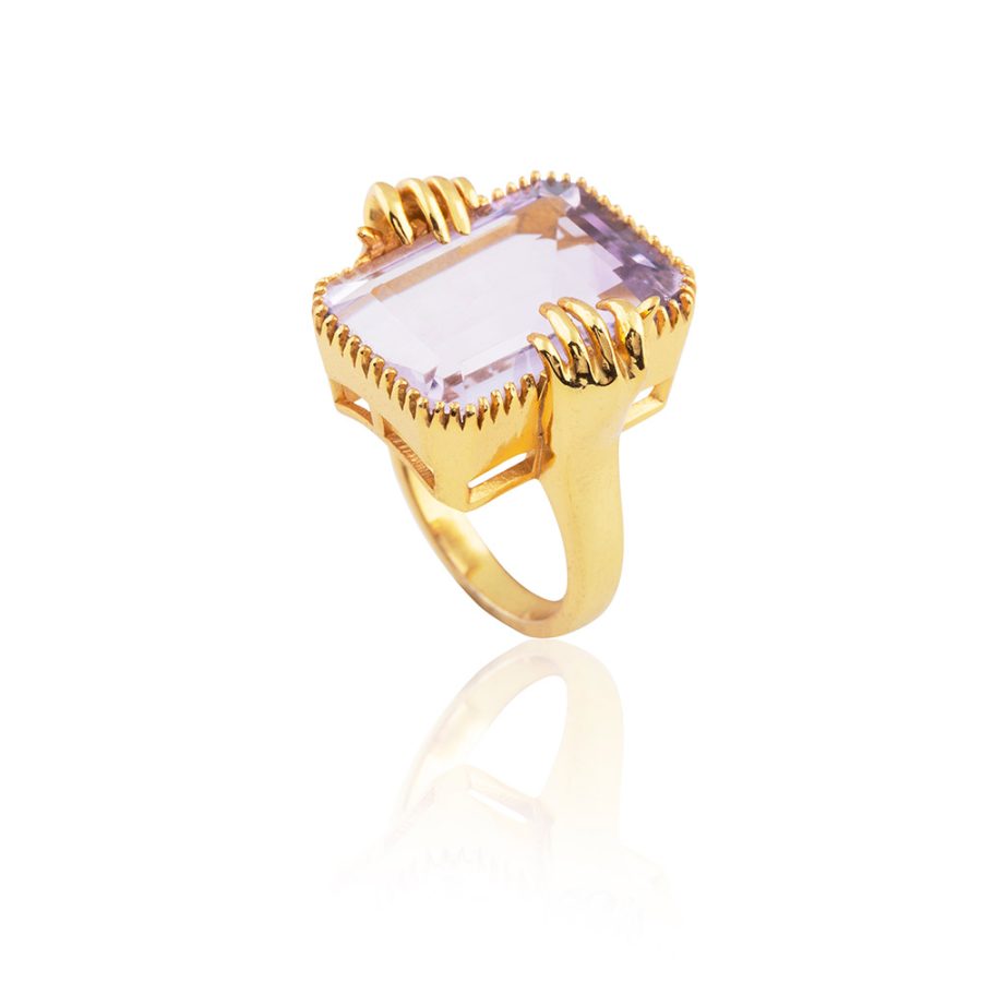 The Kind Hands Amethyst Ring